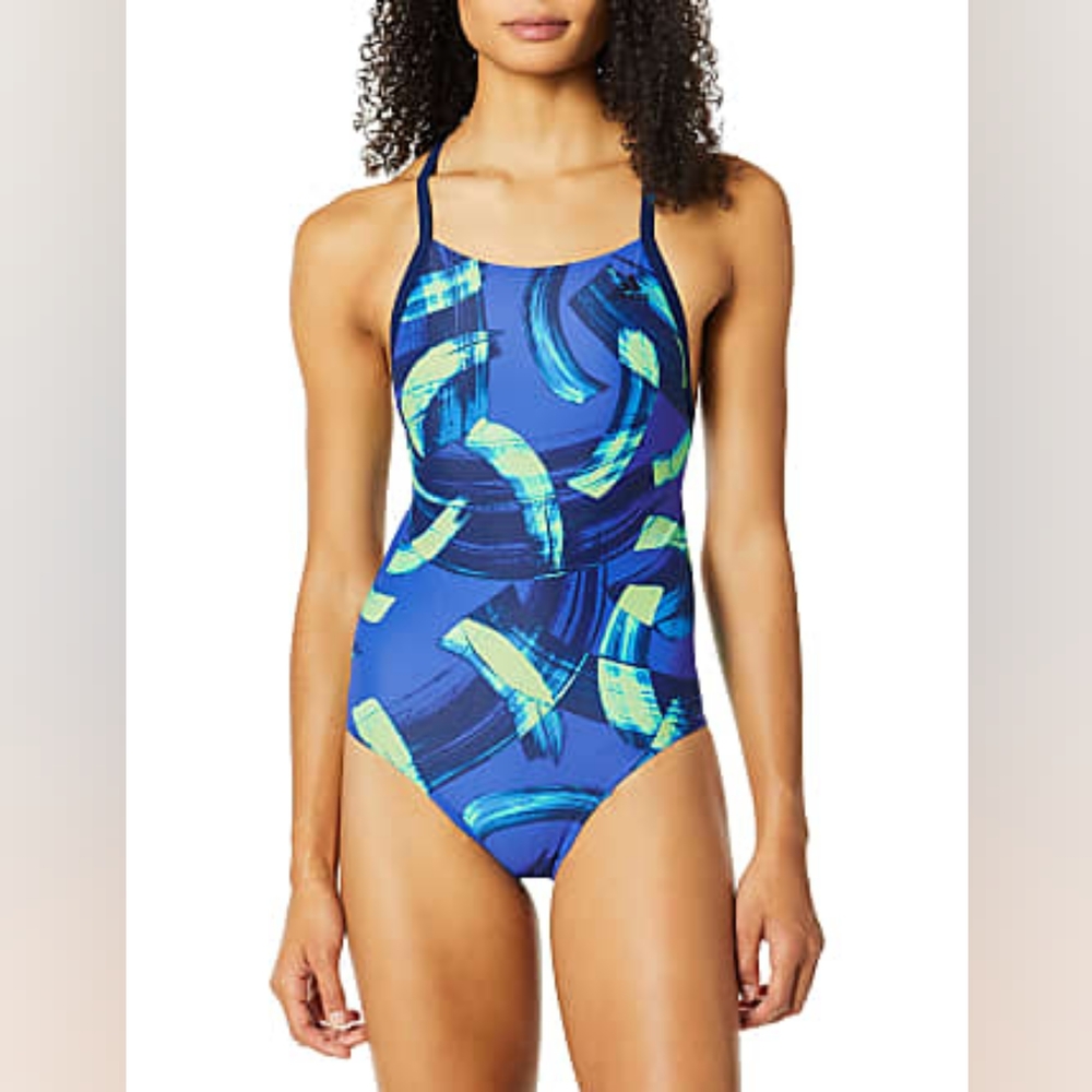 Adidas swimsuit in Blue. 34/US 8